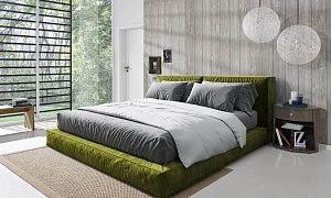 Легкая и современная кровать Фри от Gliver, размер на заказ, доставка по России