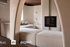 Дачный ответ, Обнимающая гостиная, Диваны Gliver, Белый диван Драм от Gliver