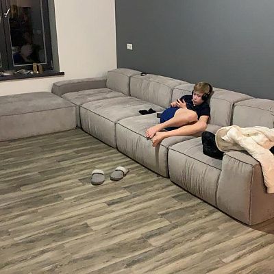 Бескаркасный модульный диван в скандинавском стиле. Отзыв о дизайне с фото. 5/5.