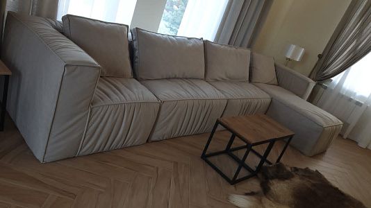 Бескаркасные модульные диваны в современном стиле. Отзыв с фото и рейтингом 5 звезд.