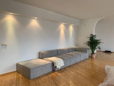 Отзыв о  модульном диване от Гливер Фото в интерьере и оценка 5/5.