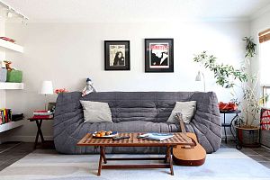 Бескаркасный диван ДеФранс для детской 