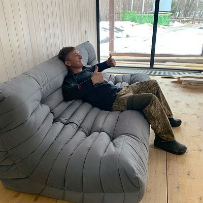 Готовая лаундж зона с диванами от Гливер. Отзыв с фото и рейтингом 5 звезд.