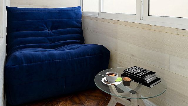 Как выбрать удобное кресло для дома-4, Кресло ДеФранс на лоджии