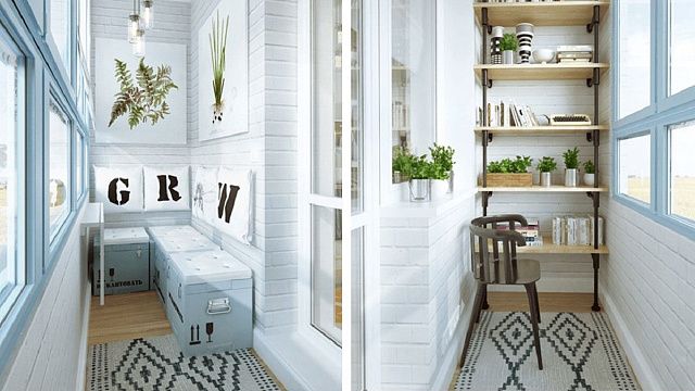 Балкон в формате лаунж