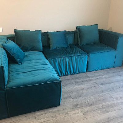 Модульные бескаркасные диваны от производителя Гливер. Отзыв о качестве сборки с фото. 5/5.