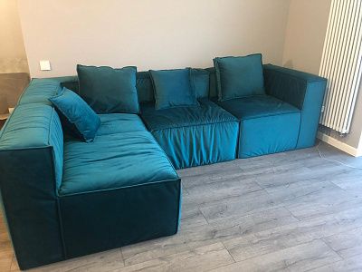 Модульные бескаркасные диваны от производителя Гливер. Отзыв о качестве сборки с фото. 5/5.