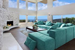 Нераскладной диван Драм с пуфом, бескаркасный диван на заказ, без бельевых ящиков, без раскладушек внутри