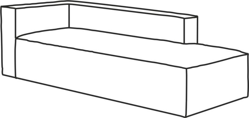 Модуль диван Фри оттоманка 113-P