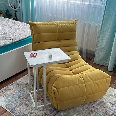 Кресло для комфортного просмотра телевизора: отзыв с фото в гостиной. 5 звезд