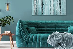 Угловой диван ДеФранс из антивандальной ткани, легкая чистка, долгий срок службы